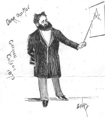 A Student View of George Morrison, 1873 drawn by E Watt.